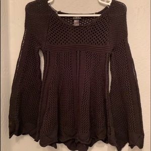 Daytrip Crochet Long Sleeve Top